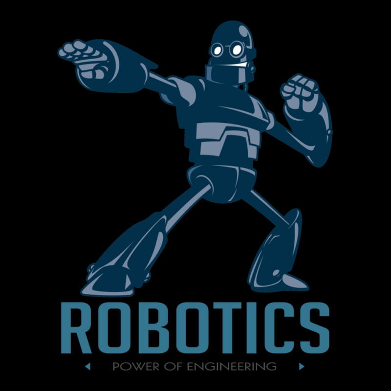 Giant Robot Cartoon Robotics Power Of Engineer I Build Robots Pocket T-shirt | Artistshot