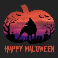 Happy Mal'oween - Belgian Malinois Halloween Dog Gift 3/4 Sleeve Shirt | Artistshot