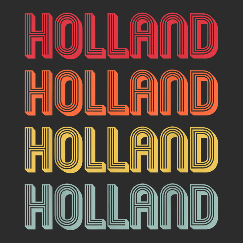 Holland Gift Surname Funny Retro Vintage Birthday Reunion Exclusive T-shirt | Artistshot