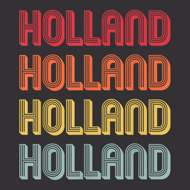 Holland Gift Surname Funny Retro Vintage Birthday Reunion Vintage Short | Artistshot