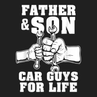 Father And Son Car Guys For Life Cute Car Mechanic Drawstring Bags | Artistshot