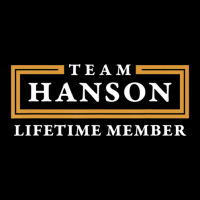 Team Hanson Lifetime Member Surname V-neck Tee | Artistshot