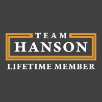 Team Hanson Lifetime Member Surname Vintage T-shirt | Artistshot