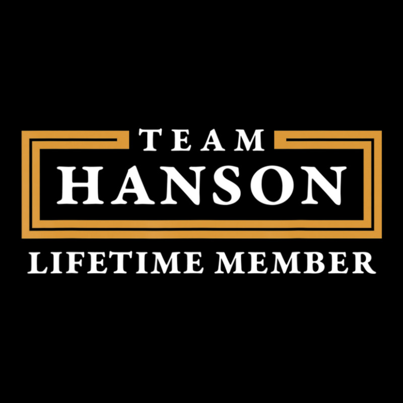 Team Hanson Lifetime Member Surname Youth Hoodie by Koyanho62 | Artistshot