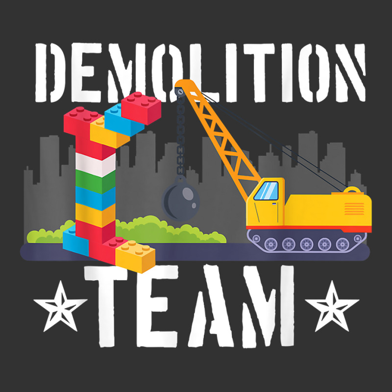 Demolition Team Master Builder Building Blocks Bricklayer T Shirt Baby Bodysuit | Artistshot