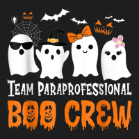 Team Paraprofessional Boo Crew Halloween Ghost Classic T-shirt | Artistshot