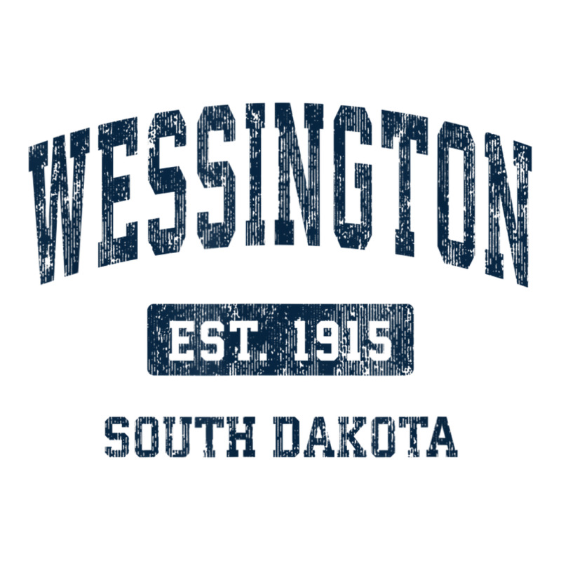 Wessington South Dakota Sd Vintage Athletic Sports Design Sticker | Artistshot