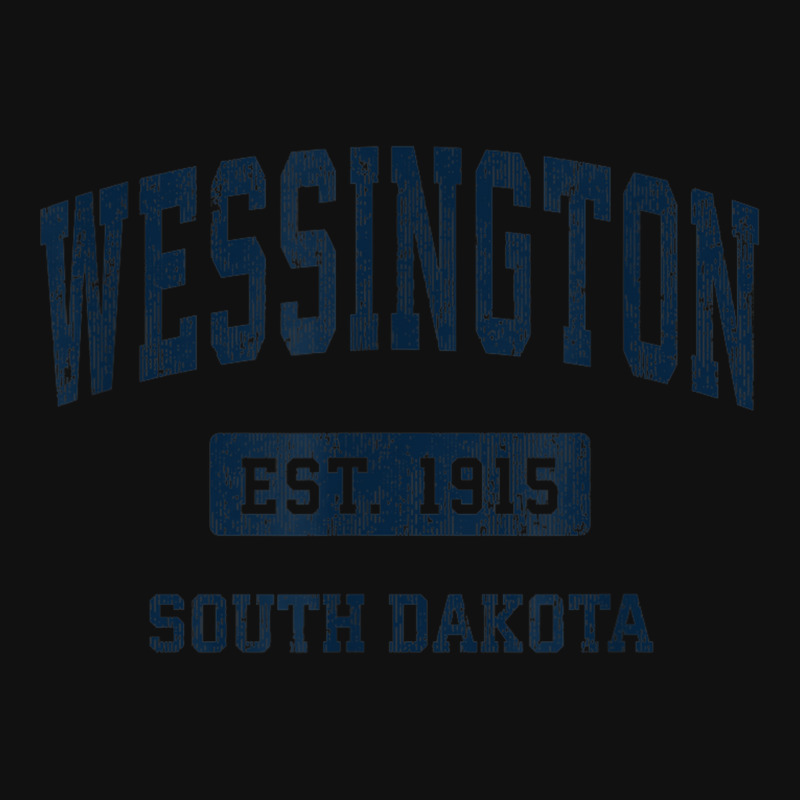 Wessington South Dakota Sd Vintage Athletic Sports Design Slide Sandal | Artistshot