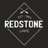 Redstone Lake Wisconsin Sweatshirt Ladies Fitted T-shirt | Artistshot