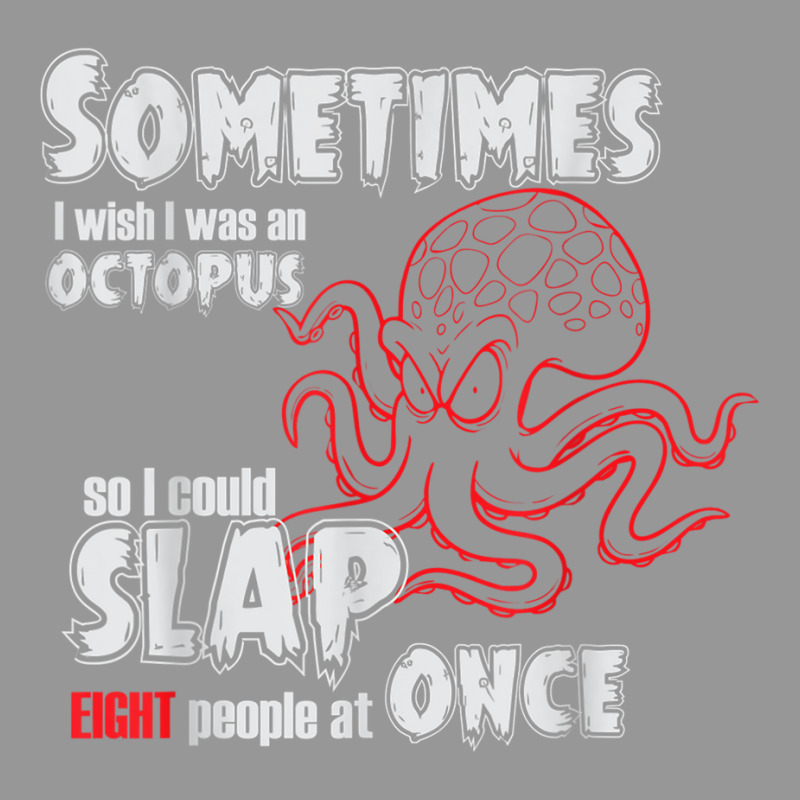 Octopus   Slap Eight People At Once Women's V-Neck T-Shirt by cm-arts | Artistshot