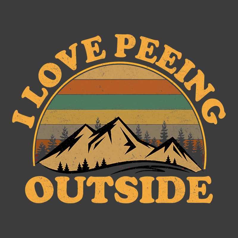 I Love Peeing Outside Funny Camping Hiking Men's Polo Shirt by cm-arts | Artistshot