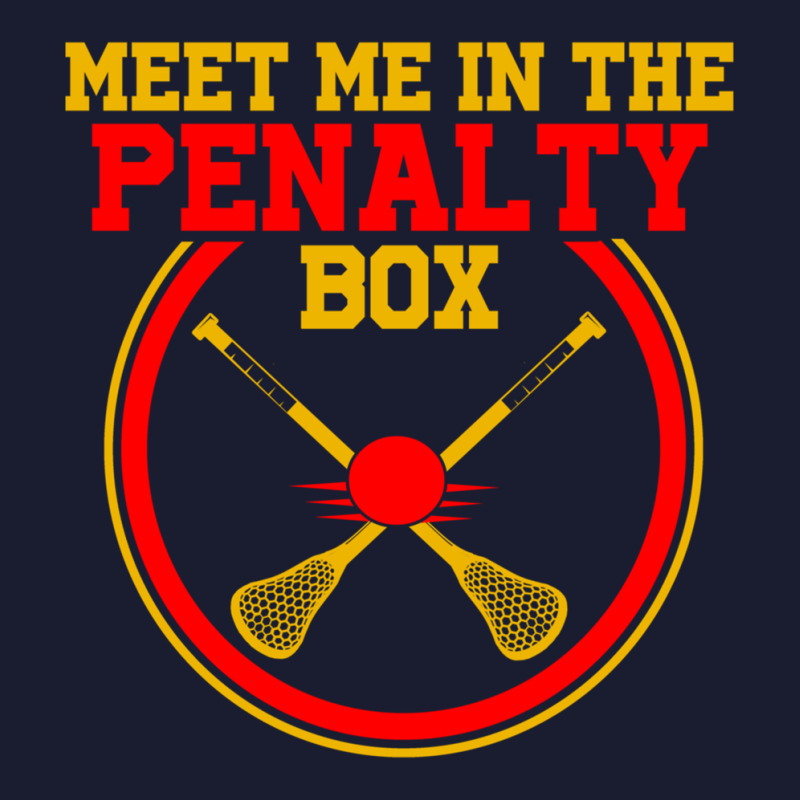 Meet Me In The Penalty Box Lacrosse Funny Present Gift Long Sleeve T S Women's V-Neck T-Shirt by cm-arts | Artistshot