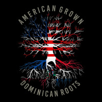 American Grown Dominican Roots Usa Republic Flag Heritage T Shirt Kids Cap | Artistshot