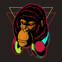 Gorilla Headphone Tank Top | Artistshot