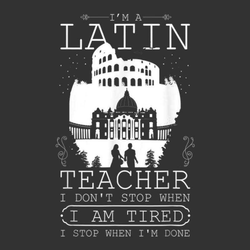 Latin Teacher Rome Language Lesson Student School Vintage Hoodie And Short Set by Complete | Artistshot