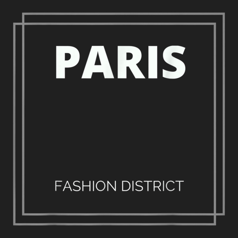 Paris Fashion District T Shirt Ladies Polo Shirt by cm-arts | Artistshot