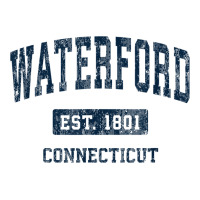 Waterford Connecticut Ct Vintage Athletic Sports Design Sticker | Artistshot