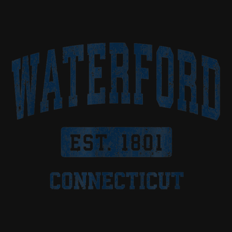 Waterford Connecticut Ct Vintage Athletic Sports Design Atv License Plate | Artistshot