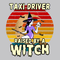 Taxi Driver Raised By A Witch, Halloween Design For Taxi Drivers Baby Bodysuit | Artistshot