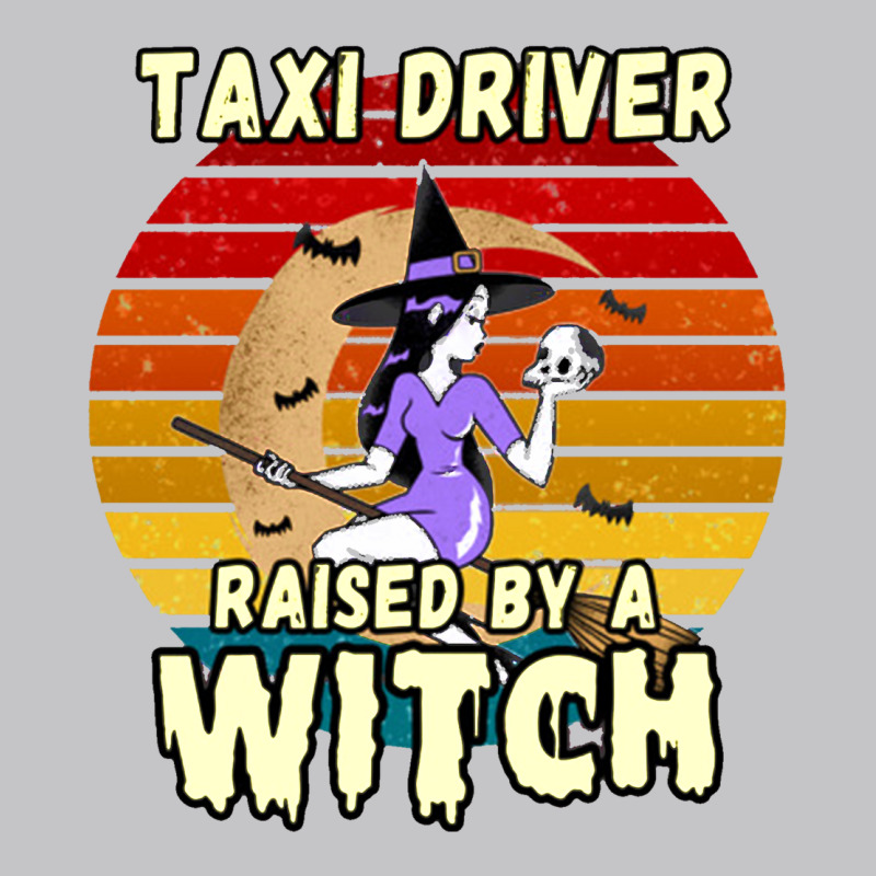 Taxi Driver Raised By A Witch, Halloween Design For Taxi Drivers Baby Bodysuit by cm-arts | Artistshot