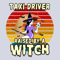 Taxi Driver Raised By A Witch, Halloween Design For Taxi Drivers Fleece Short | Artistshot