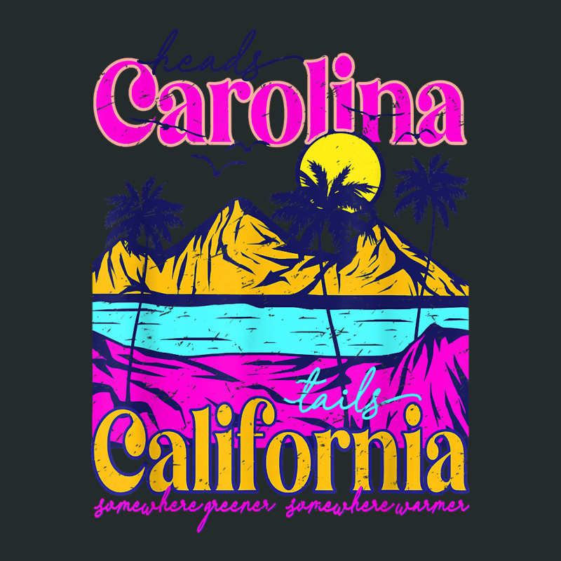 Heads Carolina Tail California Western Summer Beach Paradise T Shirt Women's Triblend Scoop T-shirt by cm-arts | Artistshot