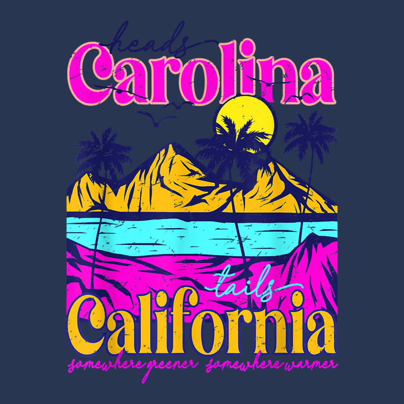 Heads Carolina Tail California Western Summer Beach Paradise T Shirt Ladies Denim Jacket by cm-arts | Artistshot