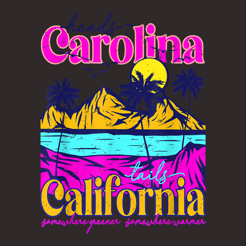 Heads Carolina Tail California Western Summer Beach Paradise T Shirt Racerback Tank by cm-arts | Artistshot