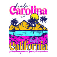 Heads Carolina Tail California Western Summer Beach Paradise T Shirt Maternity Scoop Neck T-shirt | Artistshot