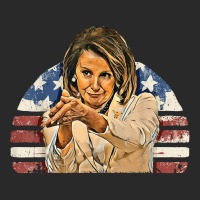 Nancy Pelosi Clappity Clap Gift Anti-trump Flag Printed Hat | Artistshot