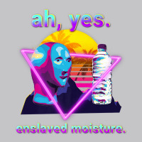 Ah Yes Enslaved Moisture Dank Meme Retro 80s Vaporwave Premium T Shirt Baby Bodysuit | Artistshot