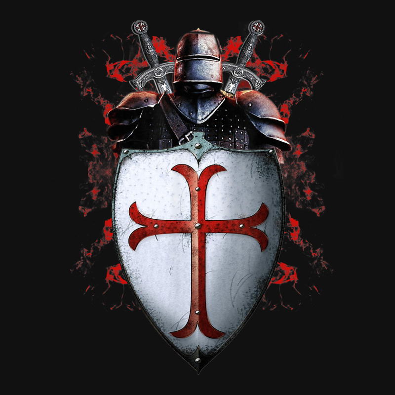 Knights Templar Flag Helmet Cross Sword Gift Throw Pillow | Artistshot