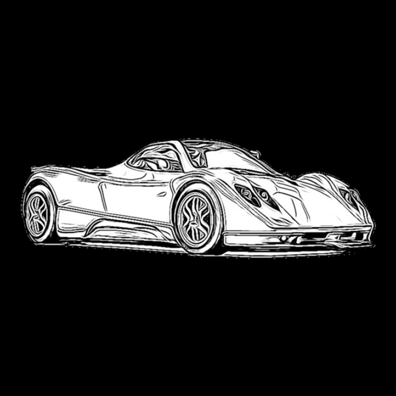 Pagani Zonda C12s Supercar Racing Wireframe 1 Adjustable Cap by cm-arts | Artistshot