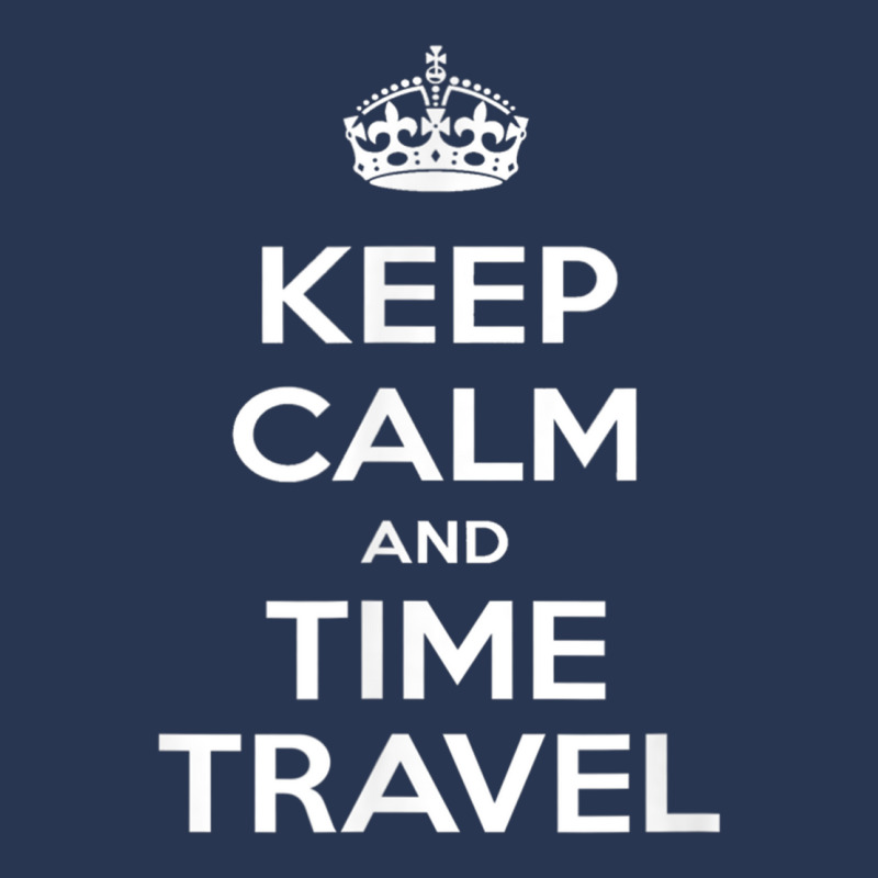 Keep Calm & Time Travel T Shirt Ladies Denim Jacket by cm-arts | Artistshot