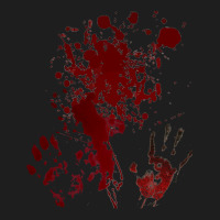 Halloween Blood Splat All Over Costume Adult Classic T-shirt | Artistshot