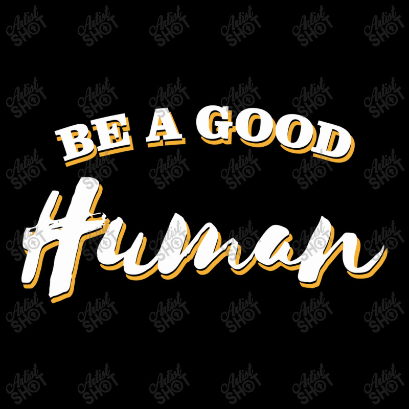 Be A Good Human Cropped Sweater by mysticland_nft | Artistshot