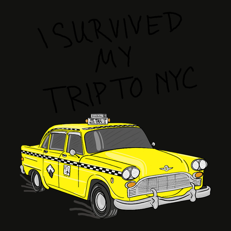 I Survived My Trip To Nyci Love Nyc New York Shirt Scorecard Crop Tee by cm-arts | Artistshot