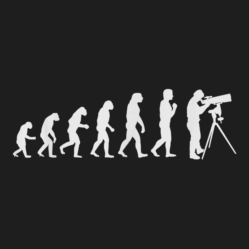 Telescope Watching Evolution Funny Astronomy Gift Men Women Classic T-shirt | Artistshot