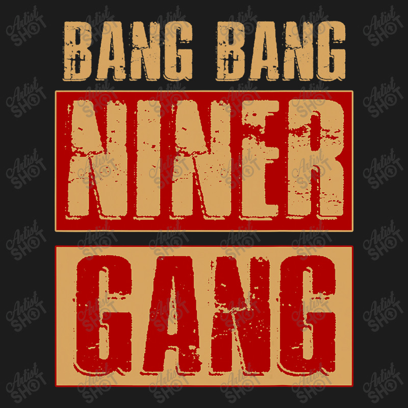 Bang Bang Niner Gang Football Cool Hoodie & Jogger Set | Artistshot