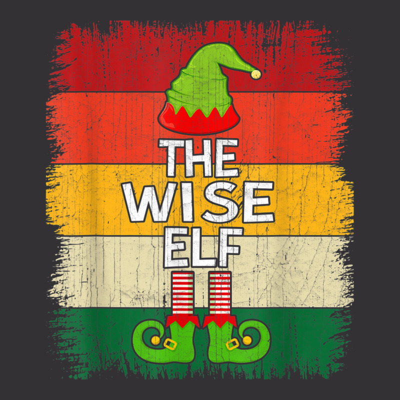 The Wise Elf Matching Group Christmas Party Pajama Vintage Hoodie | Artistshot