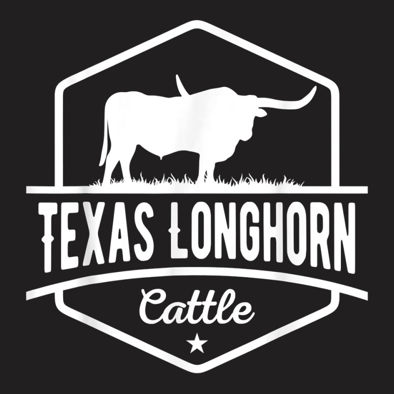 Texas Longhorn Cattle - Longhorn Cow For Cattle Farmer T-shirt | Artistshot