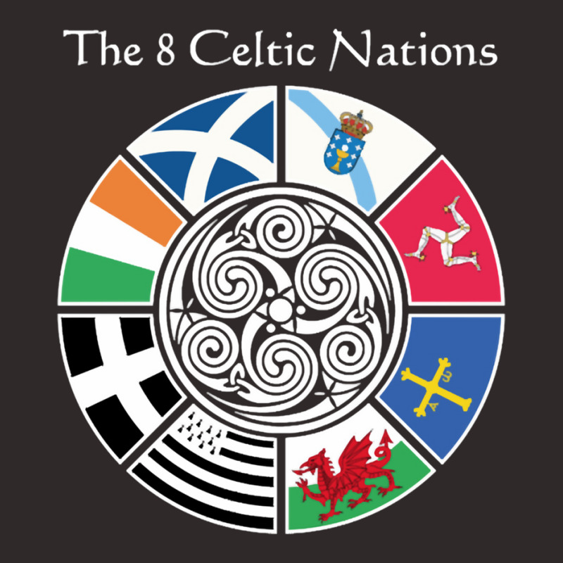 The 8 Ancient Celtic Nations Flag Design Racerback Tank | Artistshot