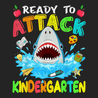 Ready To Attack Kindergarten Shark Back To School Boys Kids 3/4 Sleeve Shirt | Artistshot