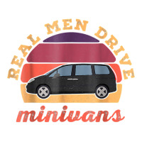 Funny Real Men Drive Minivans Vintage Graphic Van Gift Ideas T Shirt V-neck Tee | Artistshot