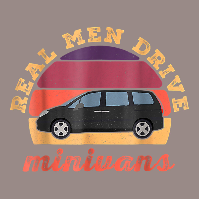 Funny Real Men Drive Minivans Vintage Graphic Van Gift Ideas T Shirt Vintage T-Shirt by cm-arts | Artistshot