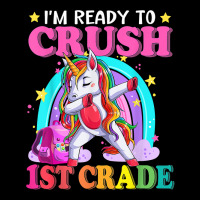 Ready To Crush 1st Grade Unicorn School Girl Long Sleeve Shirts | Artistshot