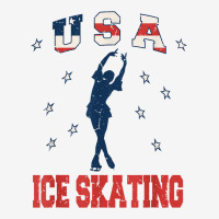 Usa Ice Skating Dance Support T Shirt Adjustable Cap | Artistshot