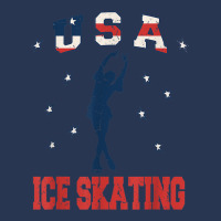 Usa Ice Skating Dance Support T Shirt Ladies Denim Jacket | Artistshot