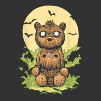 Scary Horror Zombie Teddy Bear Full Moon Halloween Baby Bodysuit | Artistshot