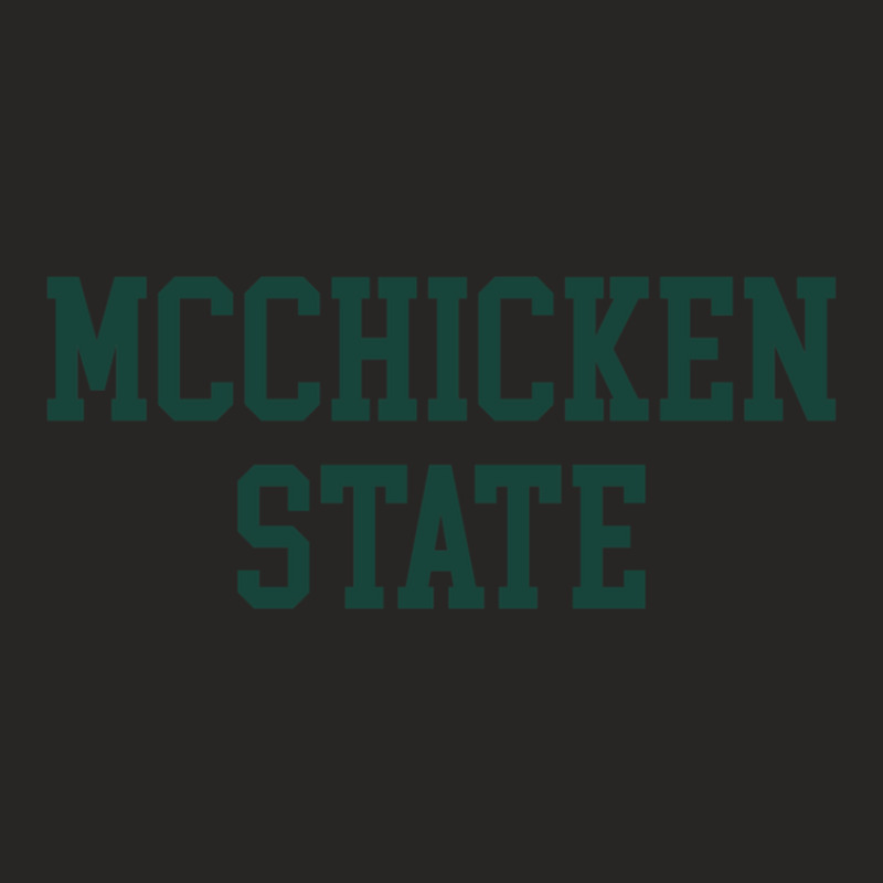 Michigan State Mcchicken State Ladies Fitted T-Shirt by BrendonPatton | Artistshot